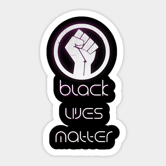 black lives matter Sticker by DarkCry